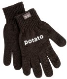 Potato scrubbing gloves