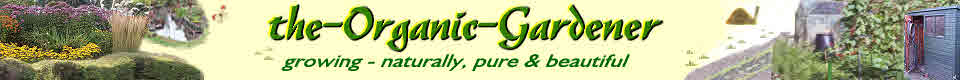 Logo for organic gardening on growing potatoes