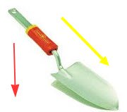 Garden Trowel - with z handle