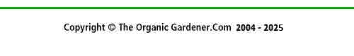 Footer for organic gardening on the-organic-gardener.com