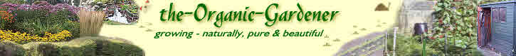 Logo for organic gardening on types of anuall weeds